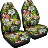 Hawaiian Aloha Tropical Pattern Print Universal Fit Car Seat Covers 102422