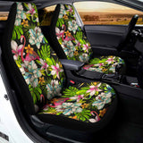 Hawaiian Aloha Tropical Pattern Print Universal Fit Car Seat Covers 102422