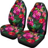 Hawaiian Floral Flowers Pattern Print Universal Fit Car Seat Covers 102422