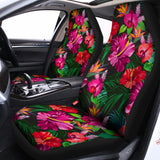 Hawaiian Floral Flowers Pattern Print Universal Fit Car Seat Covers 102422