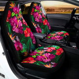 Hawaiian Floral Flowers Pattern Print Universal Fit Car Seat Covers 102422