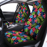 Hawaiian Floral Pattern Print Universal Fit Car Seat Covers 102422