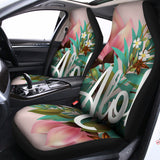 Hawaiian Flower Aloha Print Universal Fit Car Seat Covers 102422