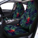 Hawaiian Palm Leaves Pattern Print Universal Fit Car Seat Covers 102422