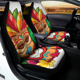 Hawaiian Tiki Print Universal Fit Car Seat Covers 102422
