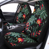Hawaiian Tropical Plants Pattern Print Universal Fit Car Seat Covers 102422