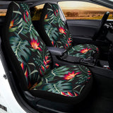 Hawaiian Tropical Plants Pattern Print Universal Fit Car Seat Covers 102422