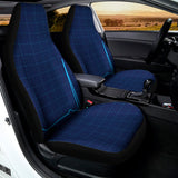 Heartbeat Electrocardiogram Print Universal Fit Car Seat Covers 102422