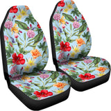 Hibiscus Flower Floral Pattern Print Universal Fit Car Seat Covers 102422