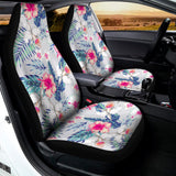 Hibiscus Orchids Hawaii Pattern Print Universal Fit Car Seat Covers 102422