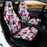 Hipster Chihuahua Pattern Print Universal Fit Car Seat Covers 102422