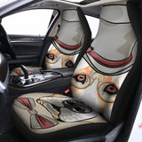 Hipster Labrador Retriever Print Universal Fit Car Seat Covers 102422