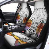 Hipster Pug Print Universal Fit Car Seat Covers 102422