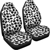 Hockey Puck Pattern Print Universal Fit Car Seat Covers 102422