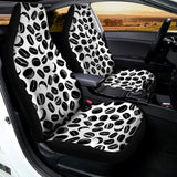 Hockey Puck Pattern Print Universal Fit Car Seat Covers 102422