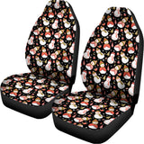 Holiday Snowman Pattern Print Universal Fit Car Seat Covers 102422
