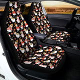 Holiday Snowman Pattern Print Universal Fit Car Seat Covers 102422