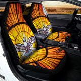 Holy Spirit Dove Stained Glass Print Universal Fit Car Seat Covers 102422