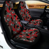 Horror Frankenstein Pattern Print Universal Fit Car Seat Covers 102422