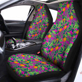 Hot Purple Pineapple Pattern Print Universal Fit Car Seat Covers 102422