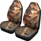 Hunting Camo Pattern Print Universal Fit Car Seat Covers 102422