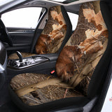 Hunting Camo Pattern Print Universal Fit Car Seat Covers 102422