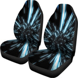 Hyperspace Lightspeed Print Universal Fit Car Seat Covers 102422