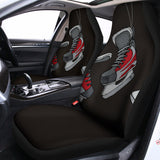 Ice Hockey Skates Print Universal Fit Car Seat Covers 102422