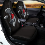 Ice Hockey Skates Print Universal Fit Car Seat Covers 102422