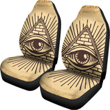 Illuminati Eye Print Universal Fit Car Seat Covers 102422