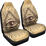 Illuminati Eye Print Universal Fit Car Seat Covers 102422