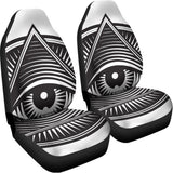 Illuminati Symbol Print Universal Fit Car Seat Covers 102422