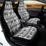 Indian Bohemian Elephant Pattern Print Universal Fit Car Seat Covers 102422