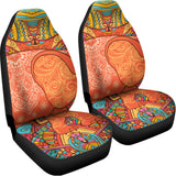 Indian Boho Hippie Elephant Print Universal Fit Car Seat Covers 102422