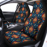 Indian Floral Paisley Pattern Print Universal Fit Car Seat Covers 102422