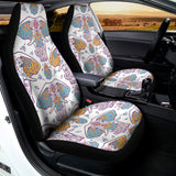 Indian Flower Elephant Pattern Print Universal Fit Car Seat Covers 102422