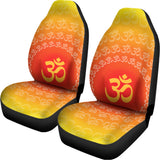 Indian Om Sign Print Universal Fit Car Seat Covers 102422