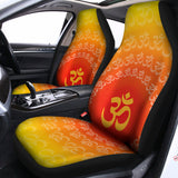 Indian Om Sign Print Universal Fit Car Seat Covers 102422