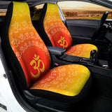 Indian Om Sign Print Universal Fit Car Seat Covers 102422