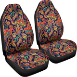 Indian Paisley Pattern Print Universal Fit Car Seat Covers 102422