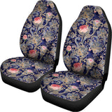 Indian Rose Paisley Pattern Print Universal Fit Car Seat Covers 102422