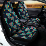 Indian Tribal Elephant Pattern Print Universal Fit Car Seat Covers 102422