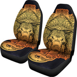 Indian Tribal Spiritual Elephant Print Universal Fit Car Seat Covers 102422