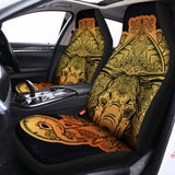 Indian Tribal Spiritual Elephant Print Universal Fit Car Seat Covers 102422