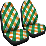 Irish Argyle Pattern Print Universal Fit Car Seat Covers 102422