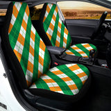 Irish Argyle Pattern Print Universal Fit Car Seat Covers 102422