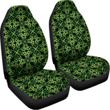 Irish Celtic Symbol Pattern Print Universal Fit Car Seat Covers 102422