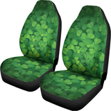 Irish Clover St. Patrick's Day Print Universal Fit Car Seat Covers 102422