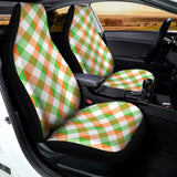 Irish Plaid Saint Patrick's Day Print Universal Fit Car Seat Covers 102422