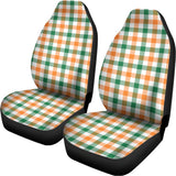 Irish Plaid St. Patrick's Day Print Universal Fit Car Seat Covers 102422